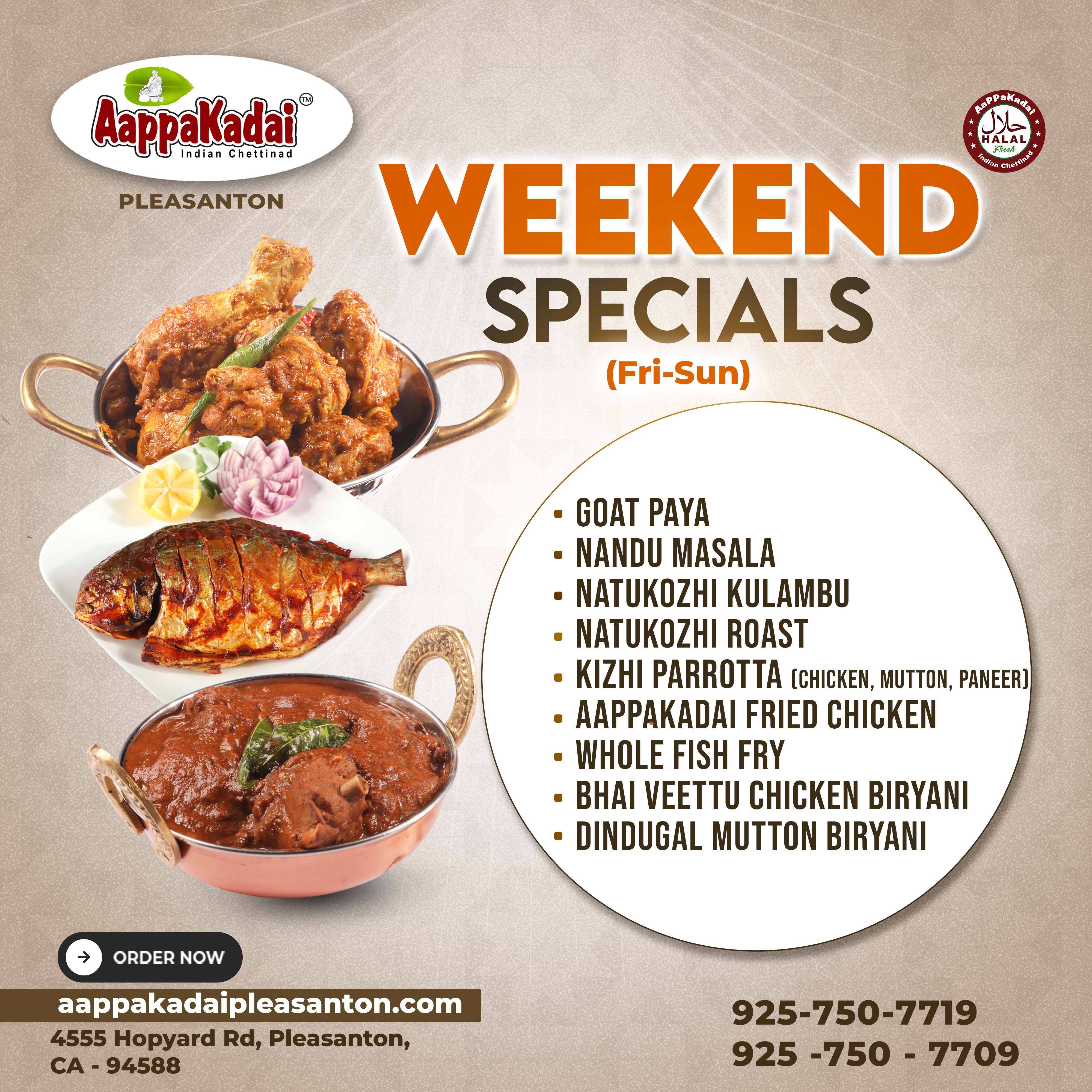 Weekend Specials