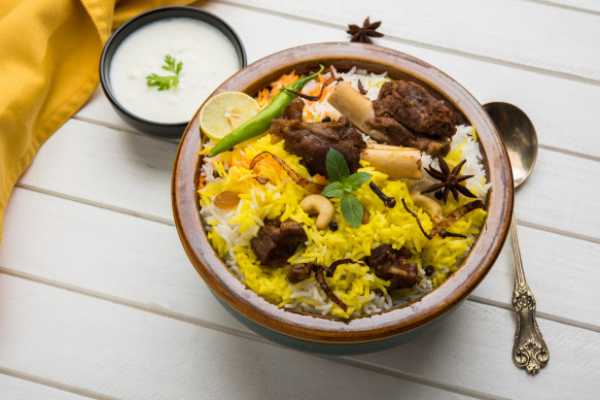 Goat Biryani / Pulav (Available after 11:30 AM onwards)