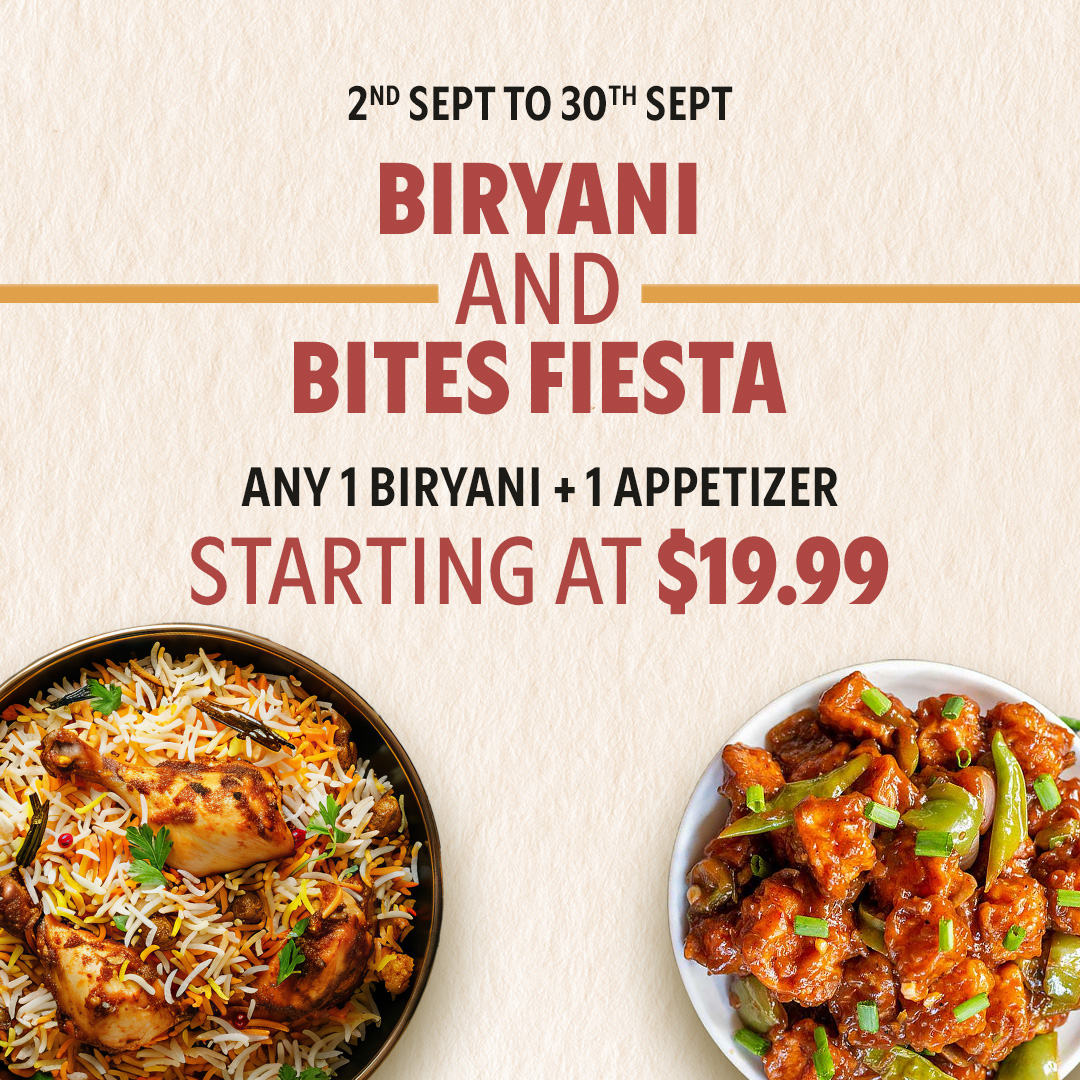 Biryani and Bites Fiesta