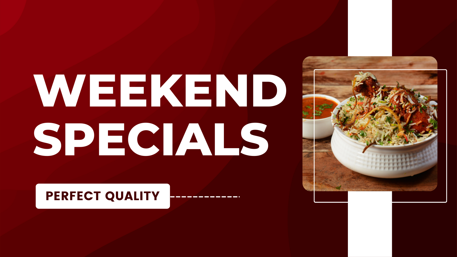 Weekend Specials