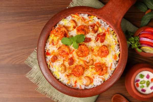 Shrimp Biryani