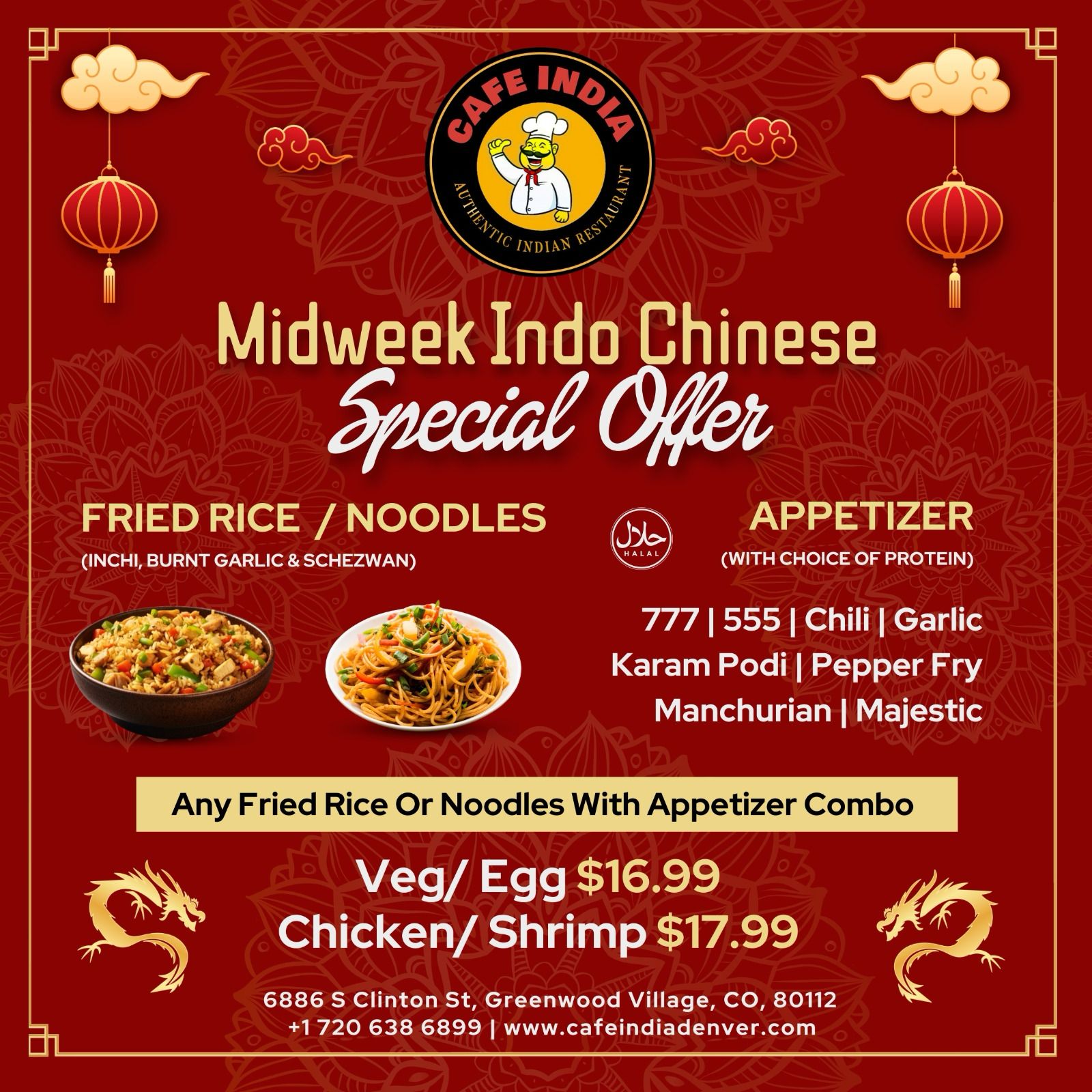 Midweek specials