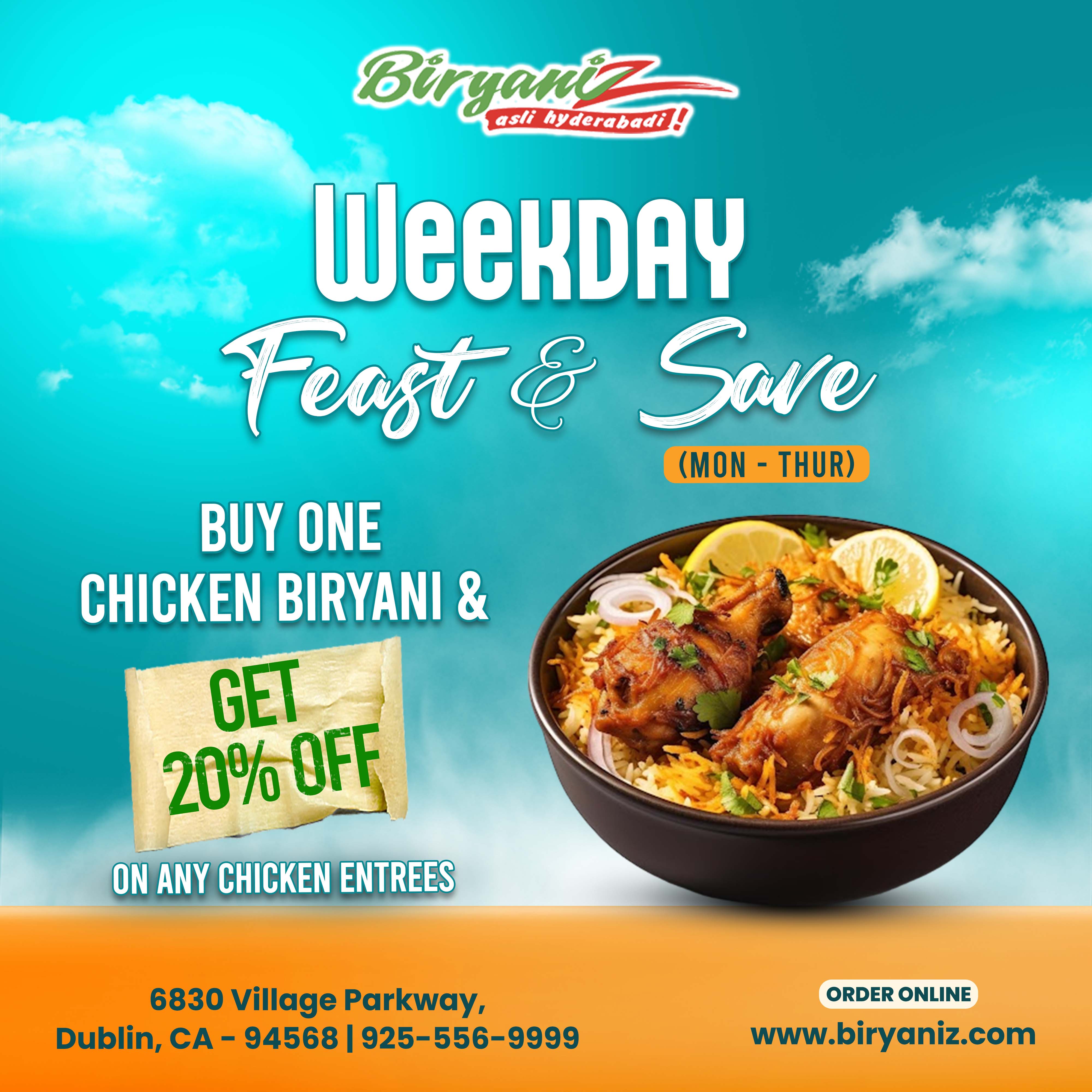 Weekday Feast and Save