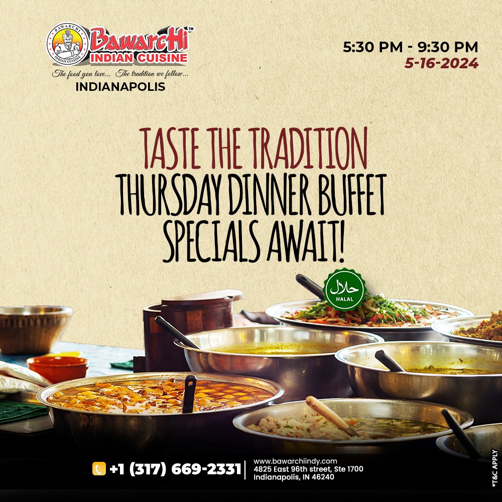 Thursday Unlimited Buffet with Dosas