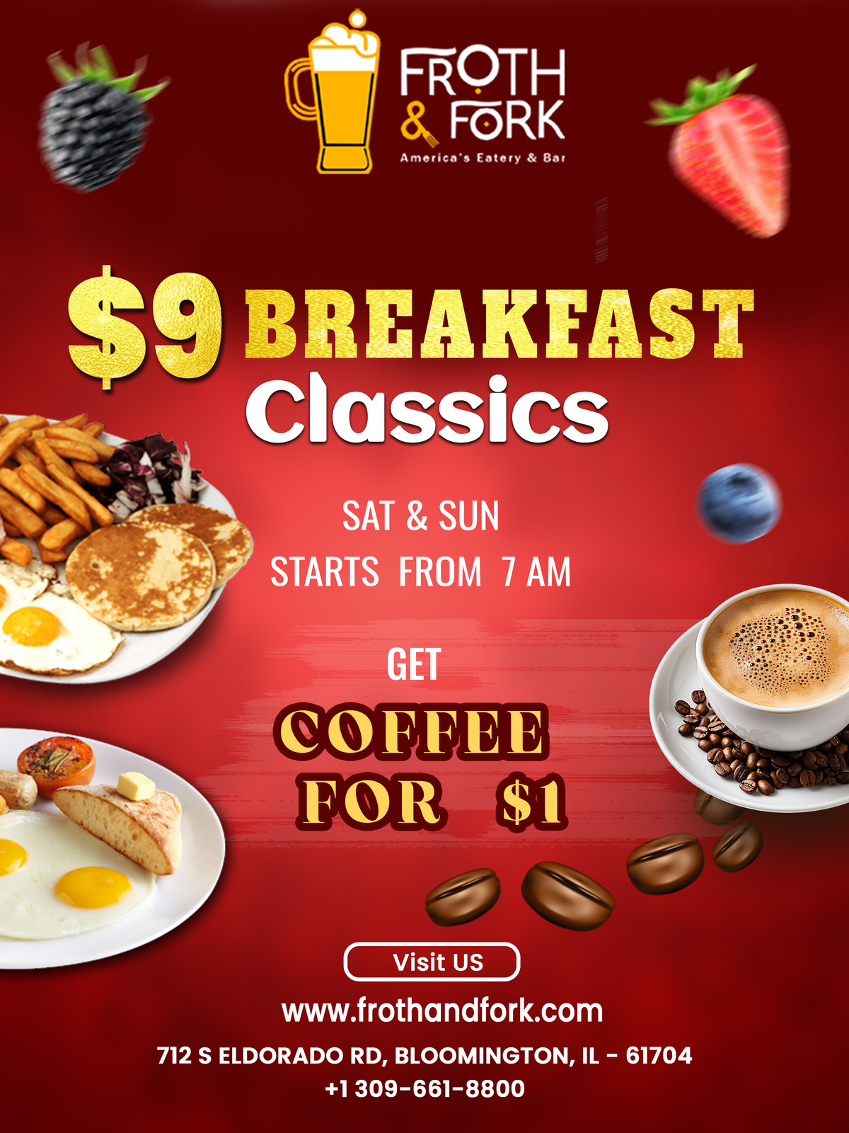 $9 Breakfast Classics