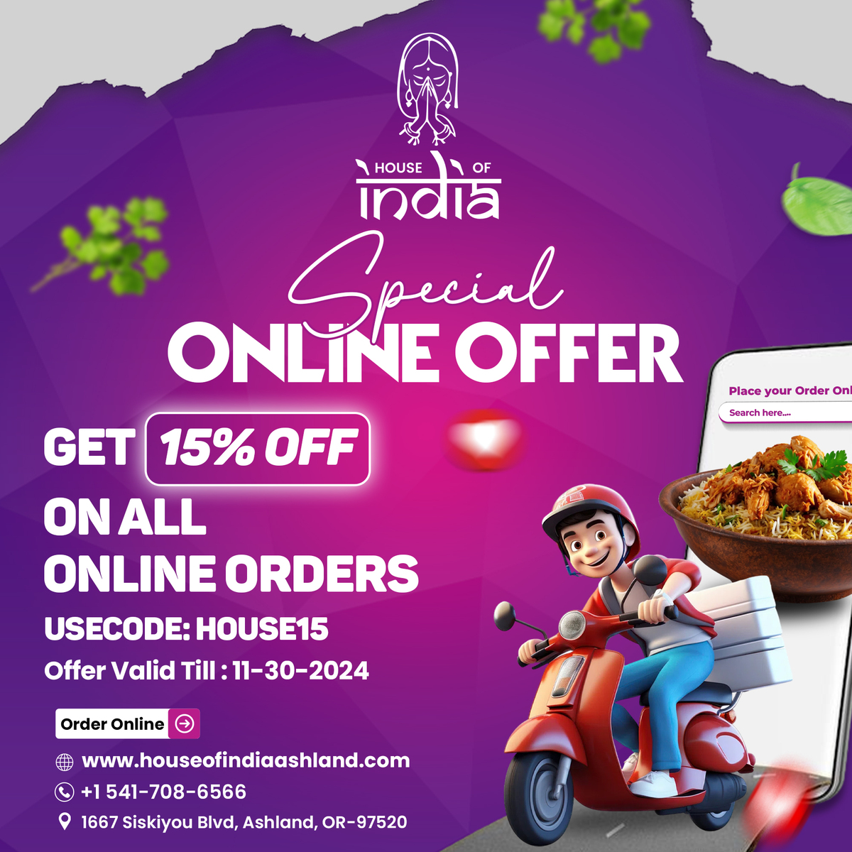 Special Online Offer