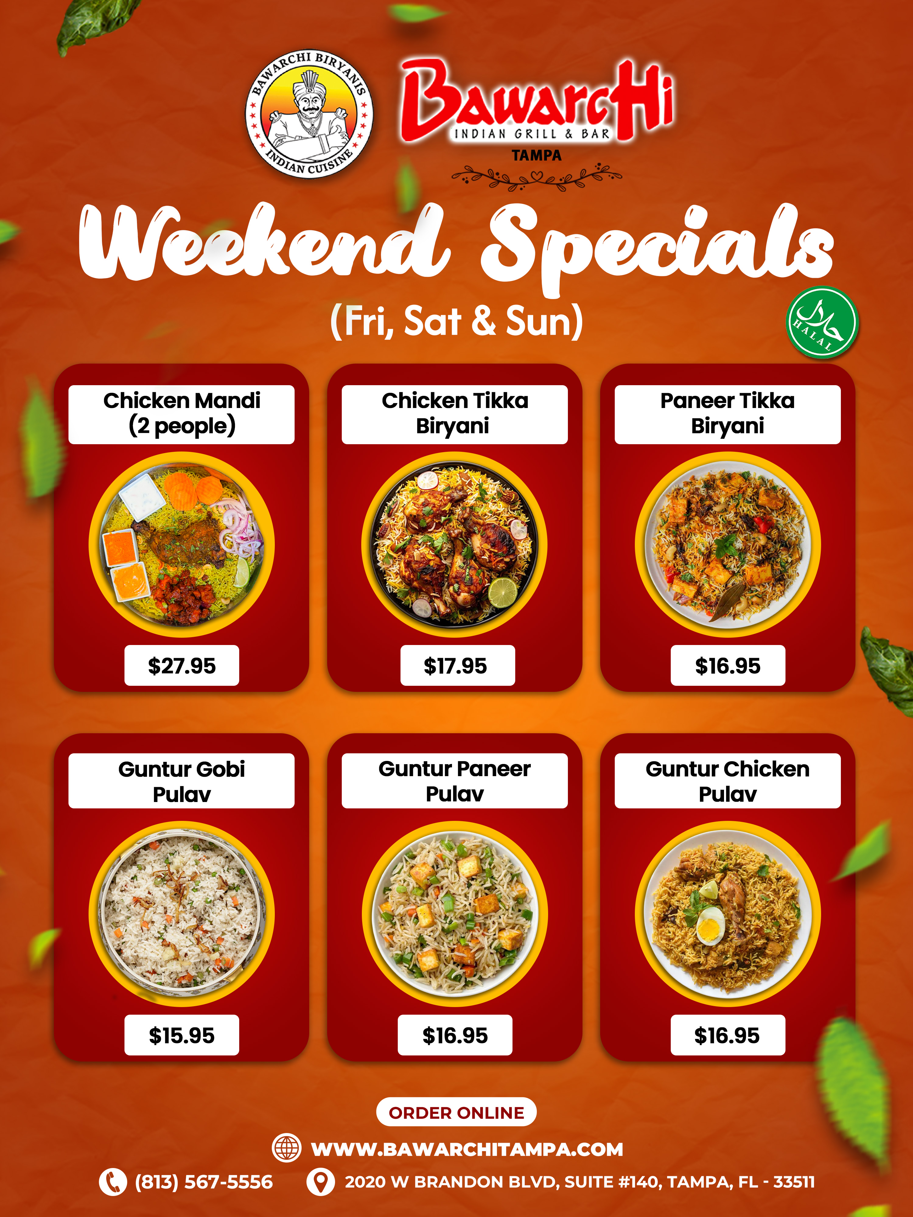 Weekend Specials