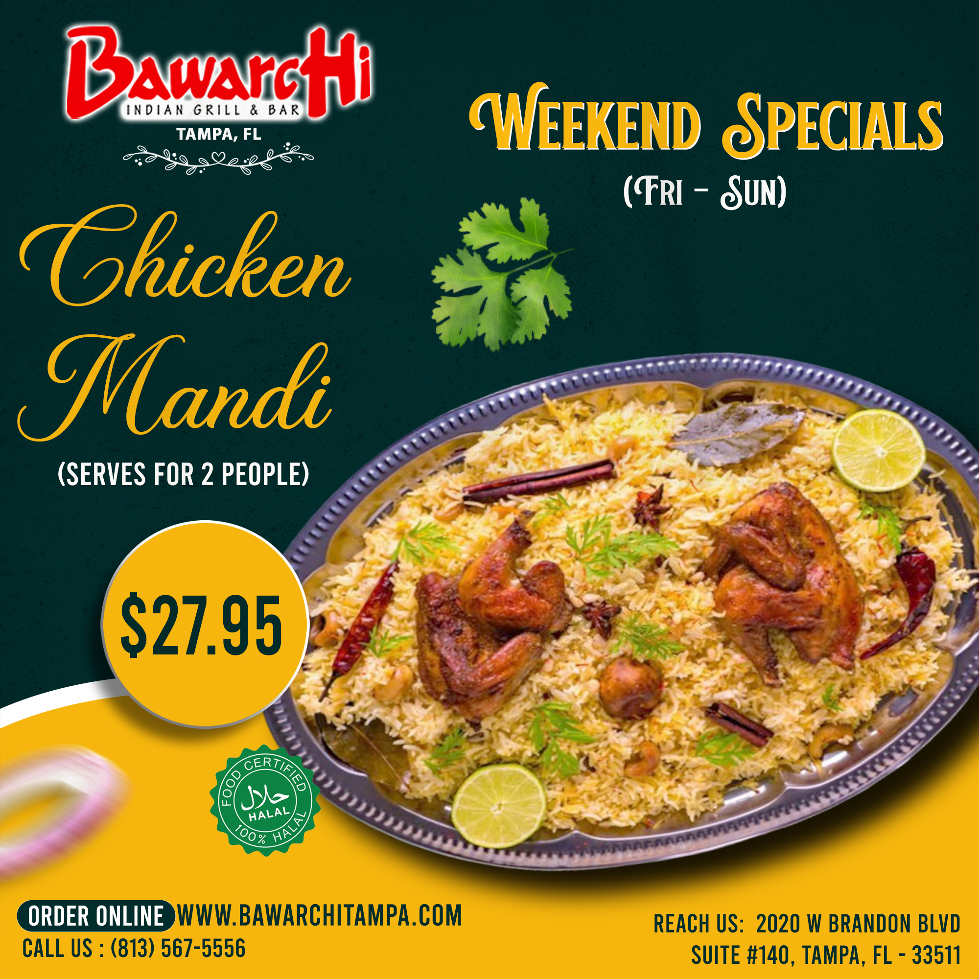 Weekend Specials 