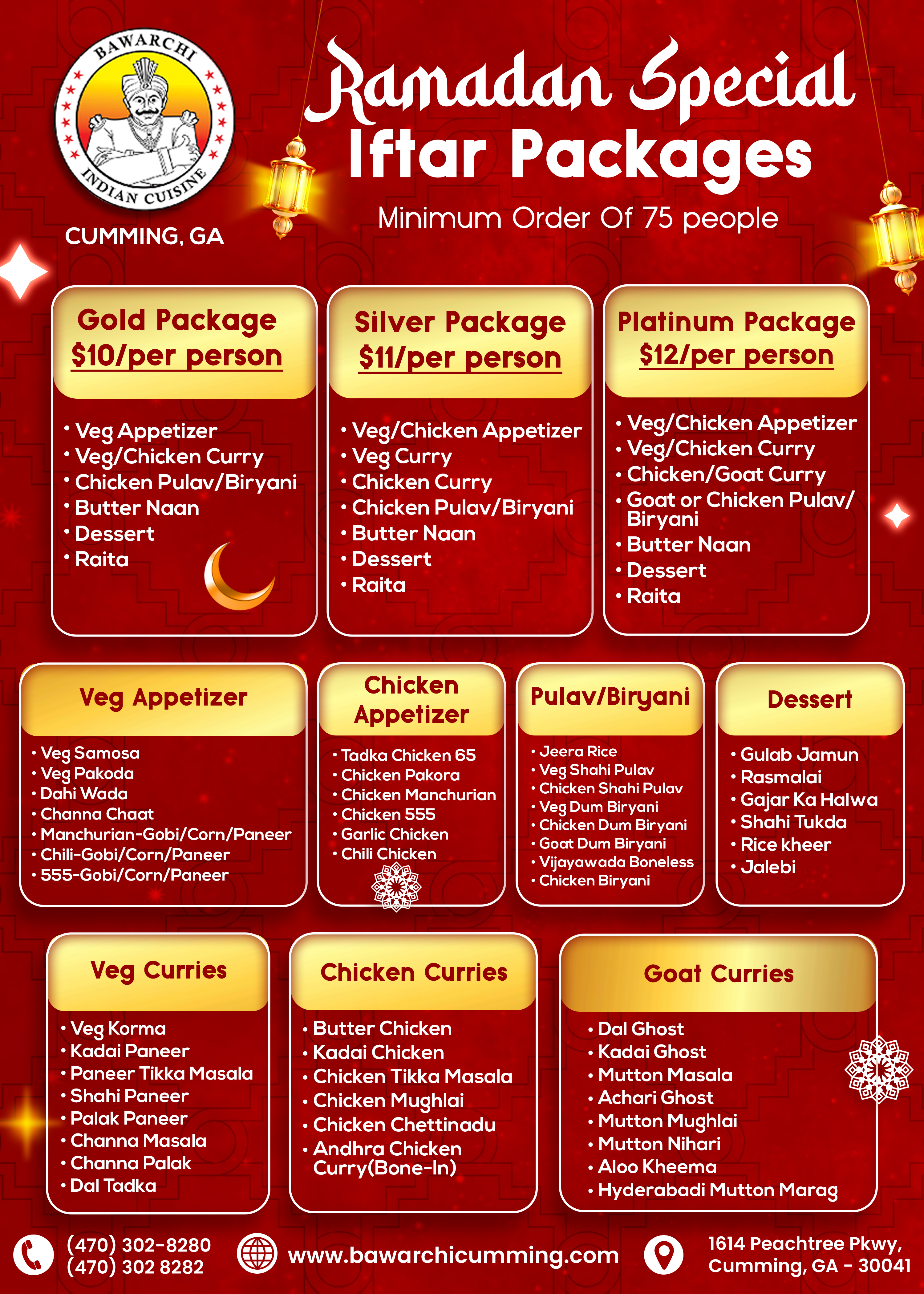 Ramadan Special Iftar Packages 