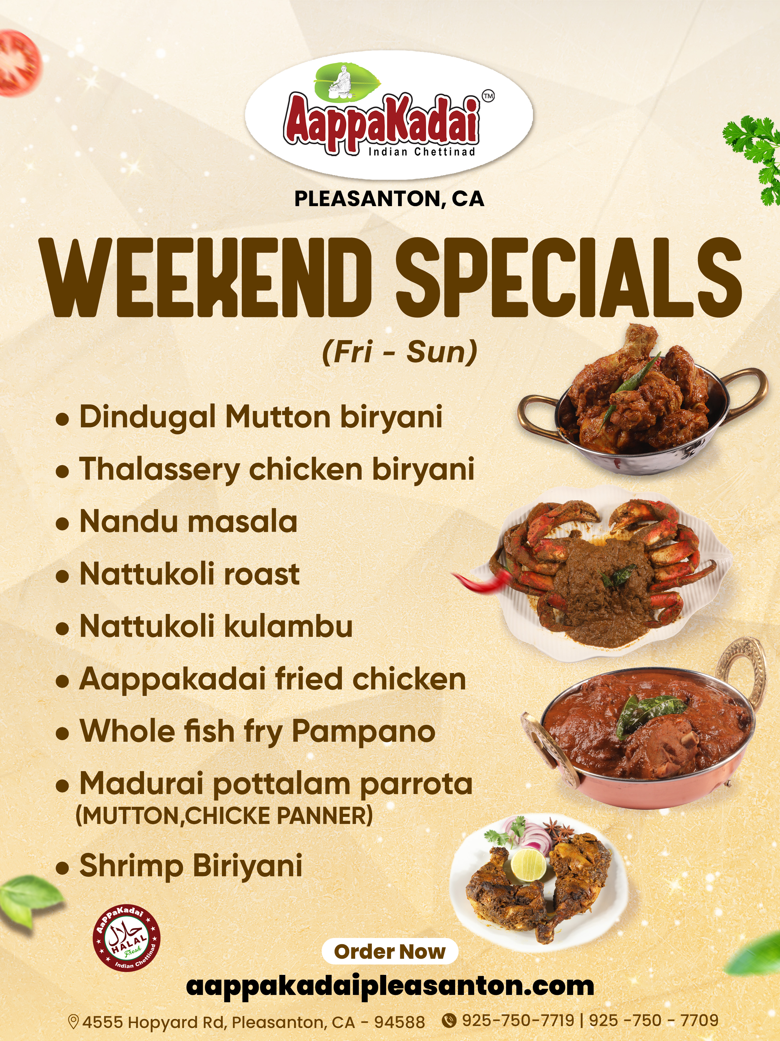 Weekend Specials 