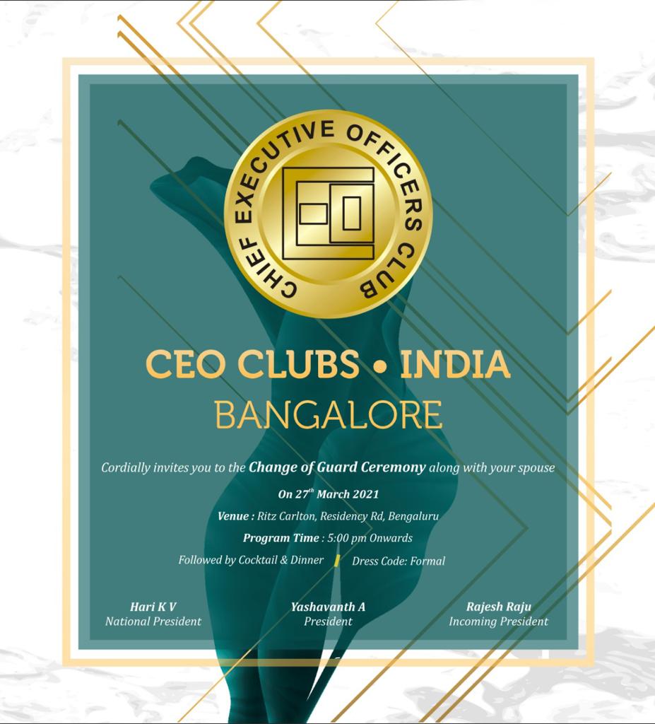 CEO Clubs India » Upcoming Events