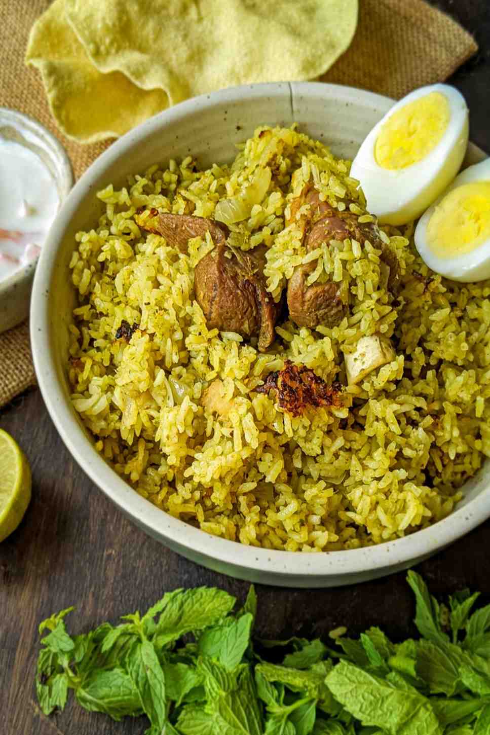 Anjappar Artesia Mutton Biryani