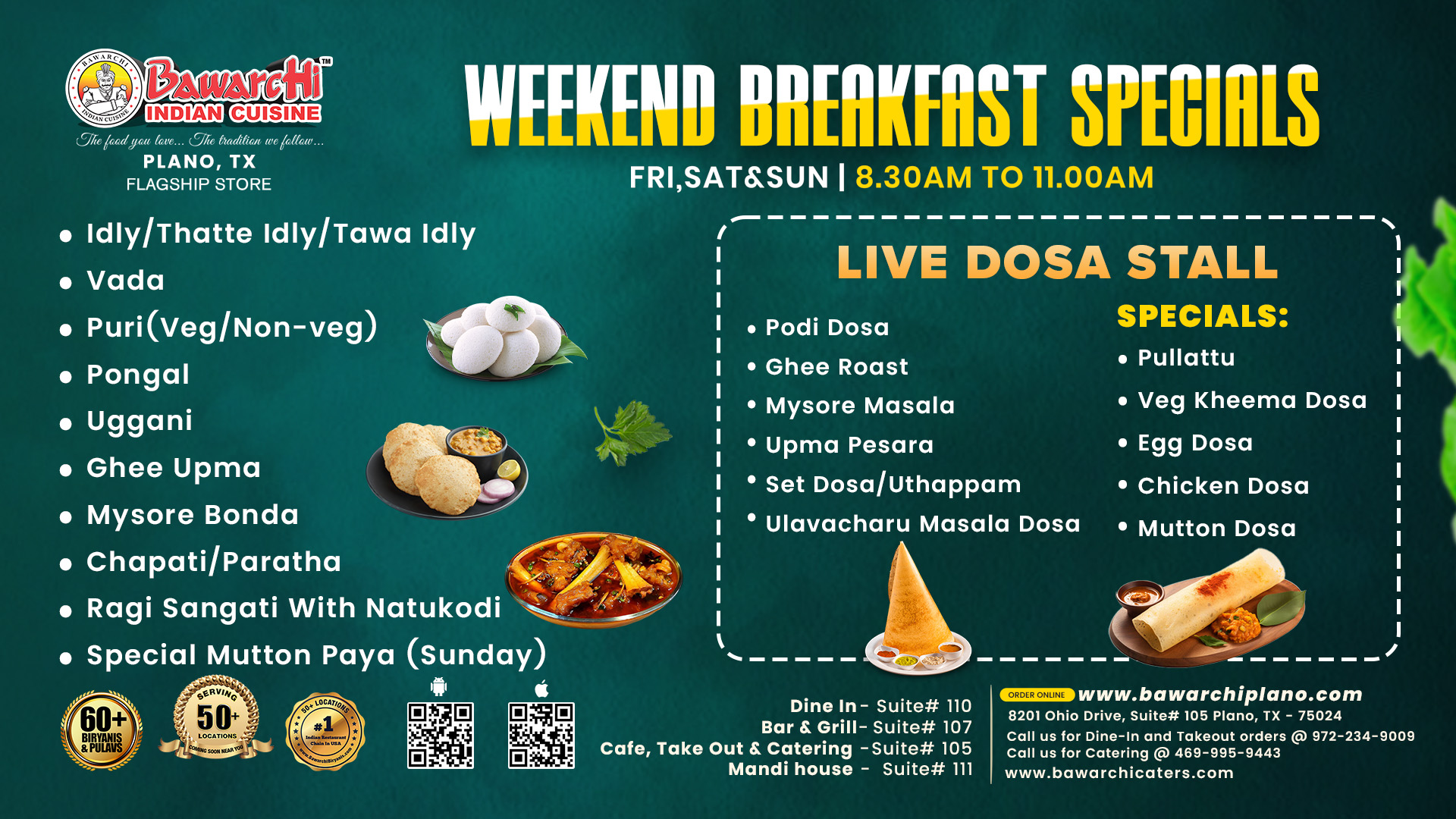 Weekend Breakfast Specials