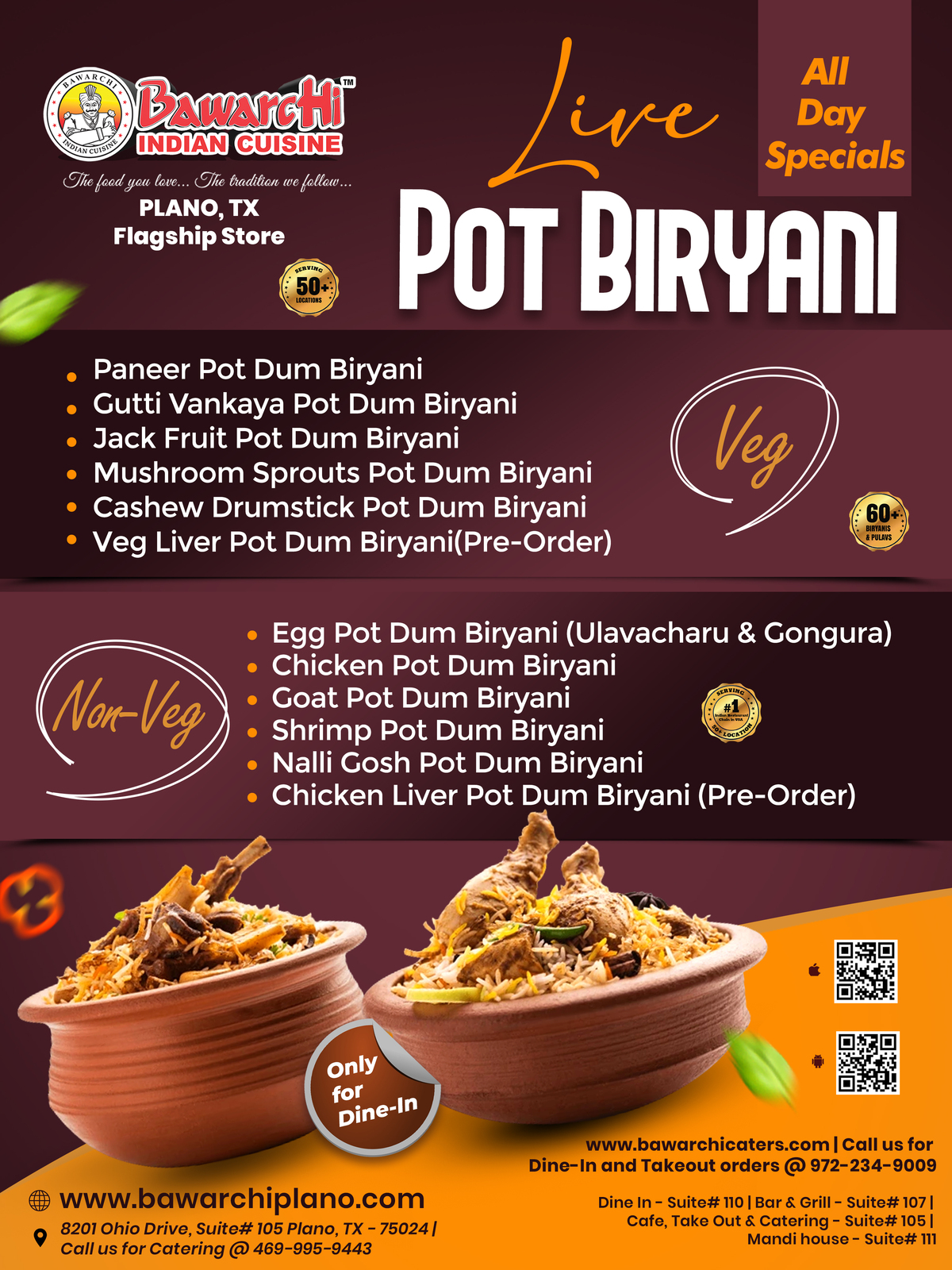 Live Pot Biryani