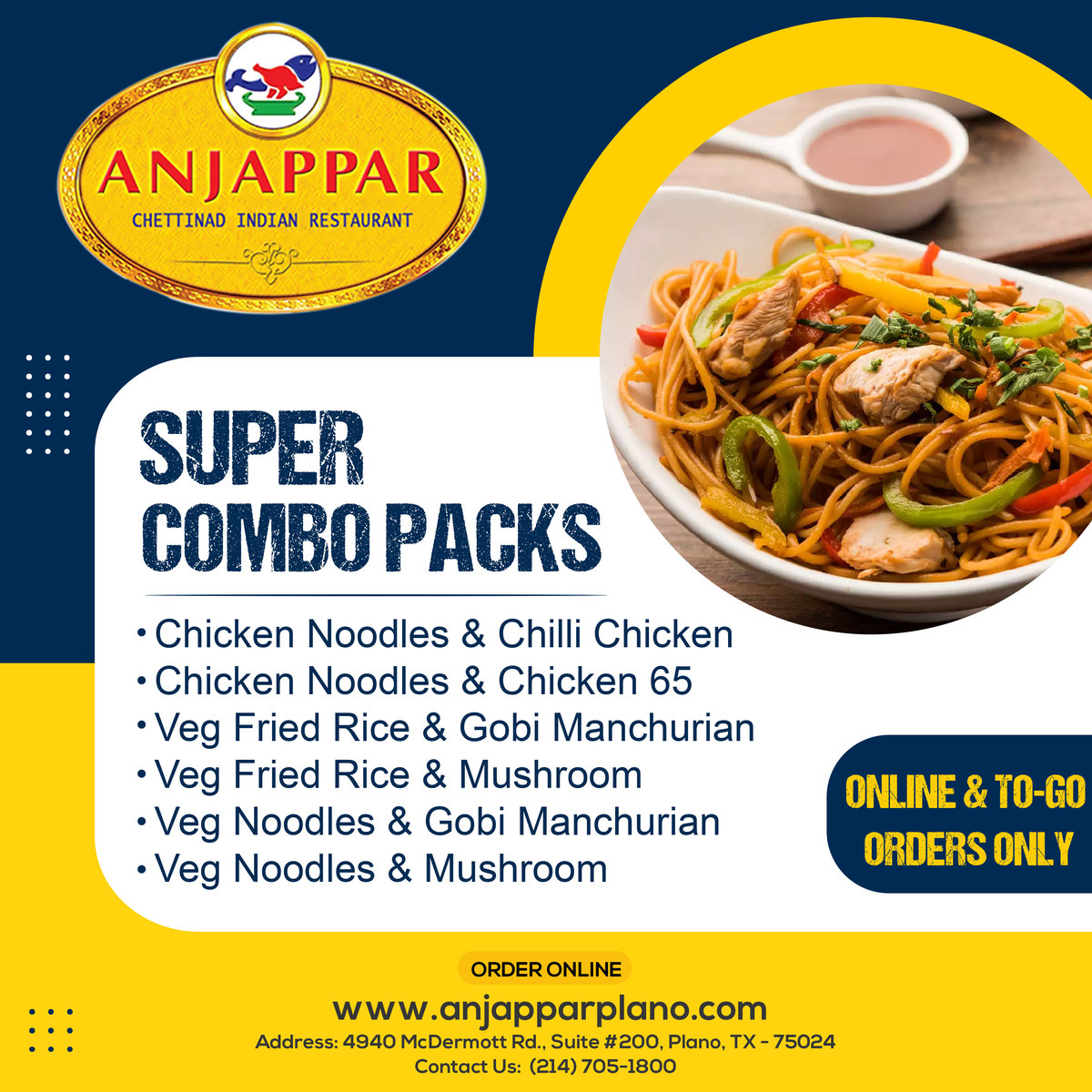 Anjappar Chettinad Indian Restaurant Plano Tx Promotions